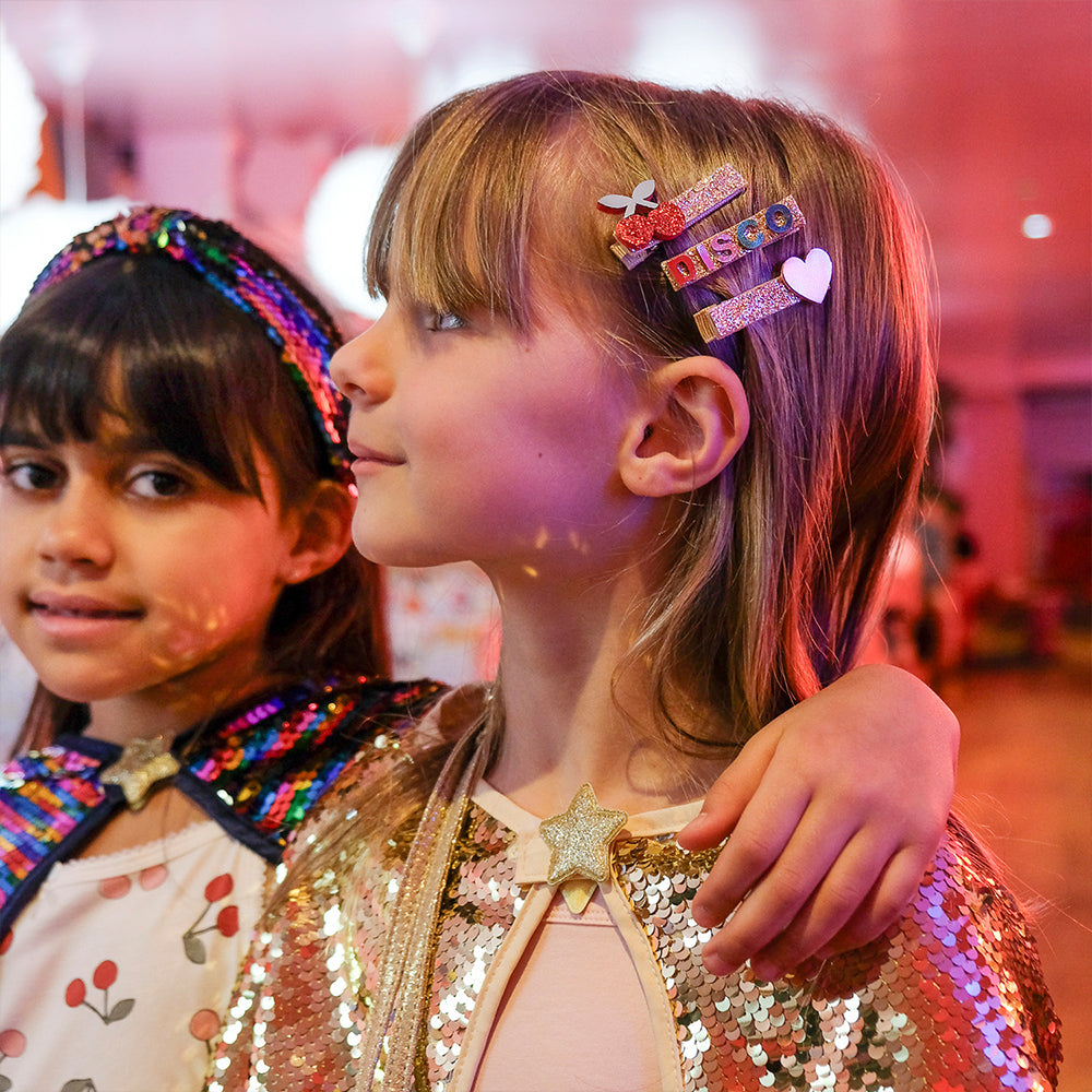 Image of two girls wearing Rockahula Kids accessories