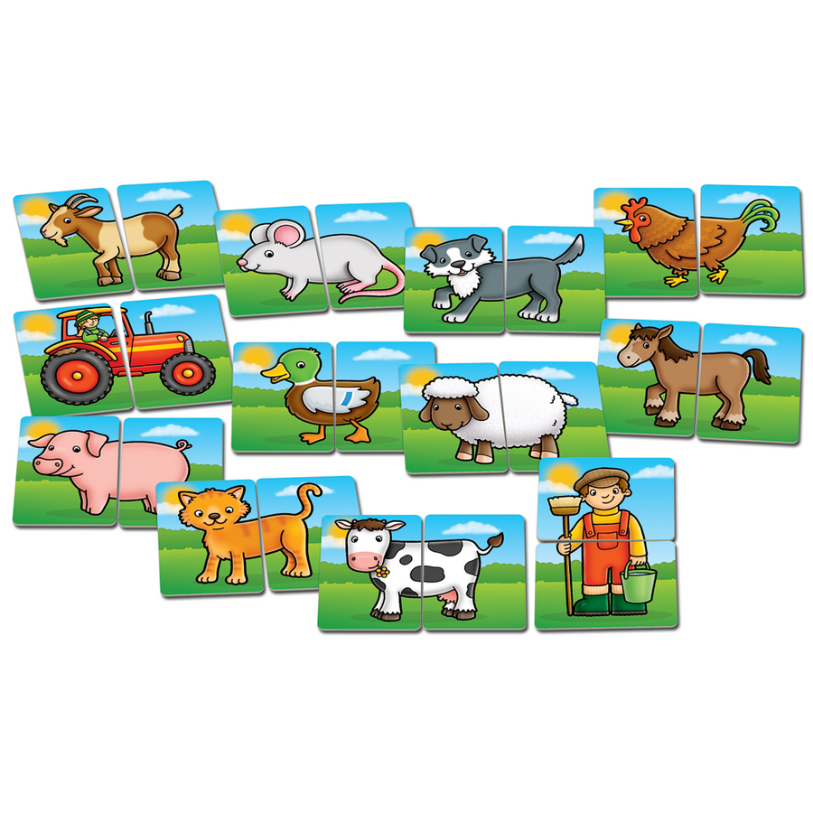 Orchard Toys Farmyard Heads & Tails