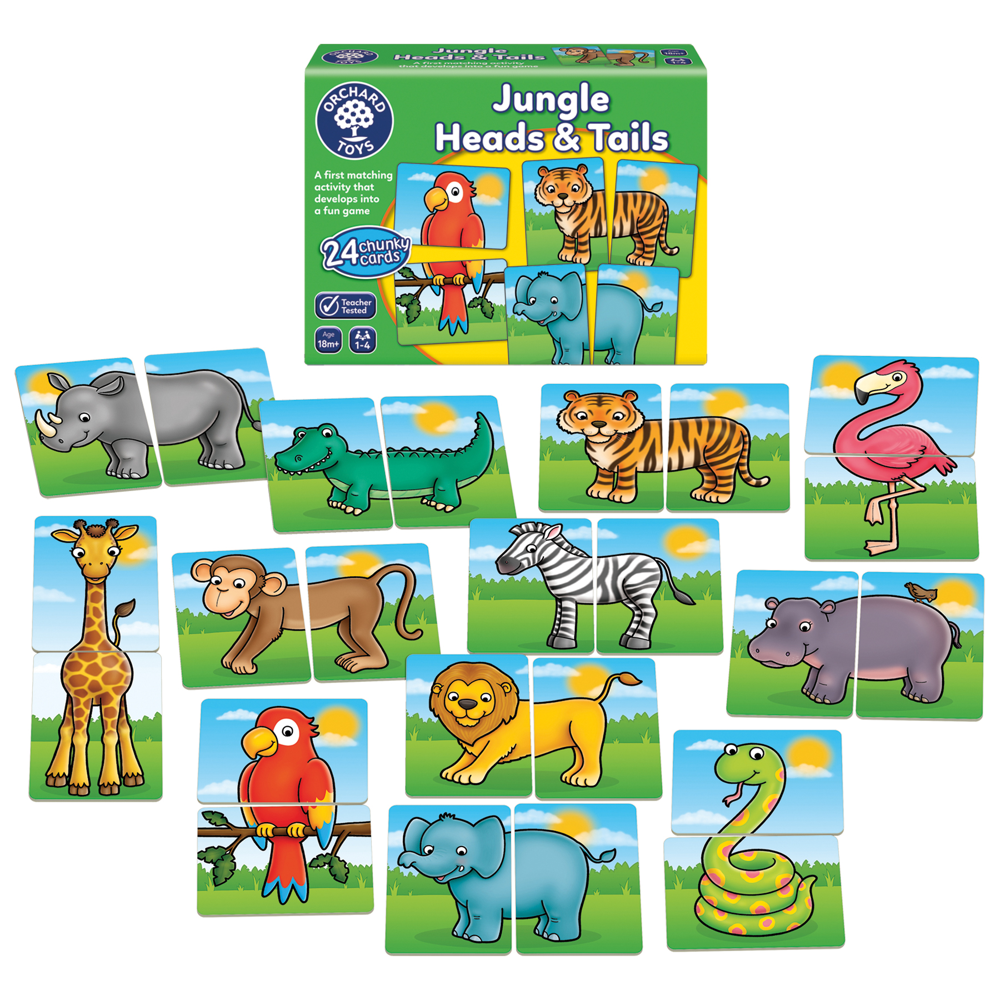 Orchard Toys Jungle Heads & Tails