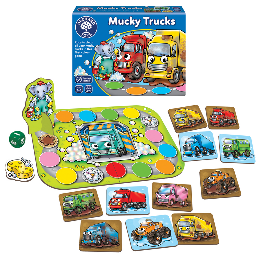Orchard Toys Mucky Trucks
