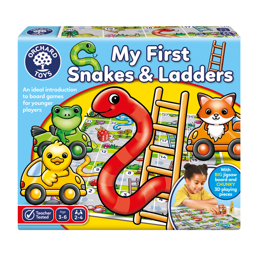 Orchard Toys My First Snakes & Ladders