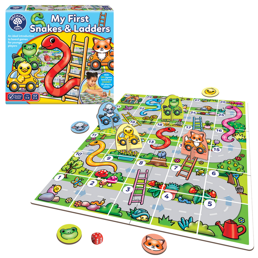 Orchard Toys My First Snakes & Ladders
