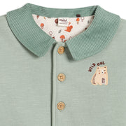 Mini Cuddles Unisex Sage Single Jacket