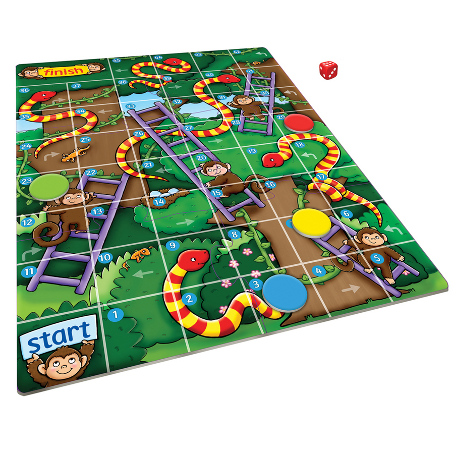 Orchard Toys Mini Games - Jungle Snakes & Ladders