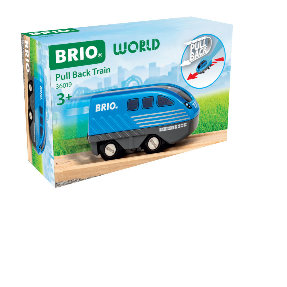 BRIO Pull Back Train 36019