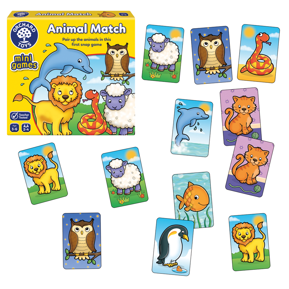 Orchard Toys Mini Games - Animal Match