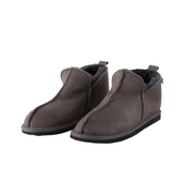 Shepherd of Sweden Anton Antique Asphalt Sheepskin Slippers