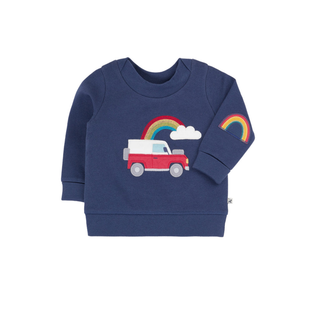 Frugi Easy On Jumper - Navy/Vehicle