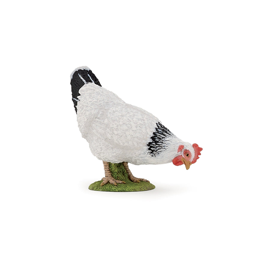 Papo Pecking White Hen