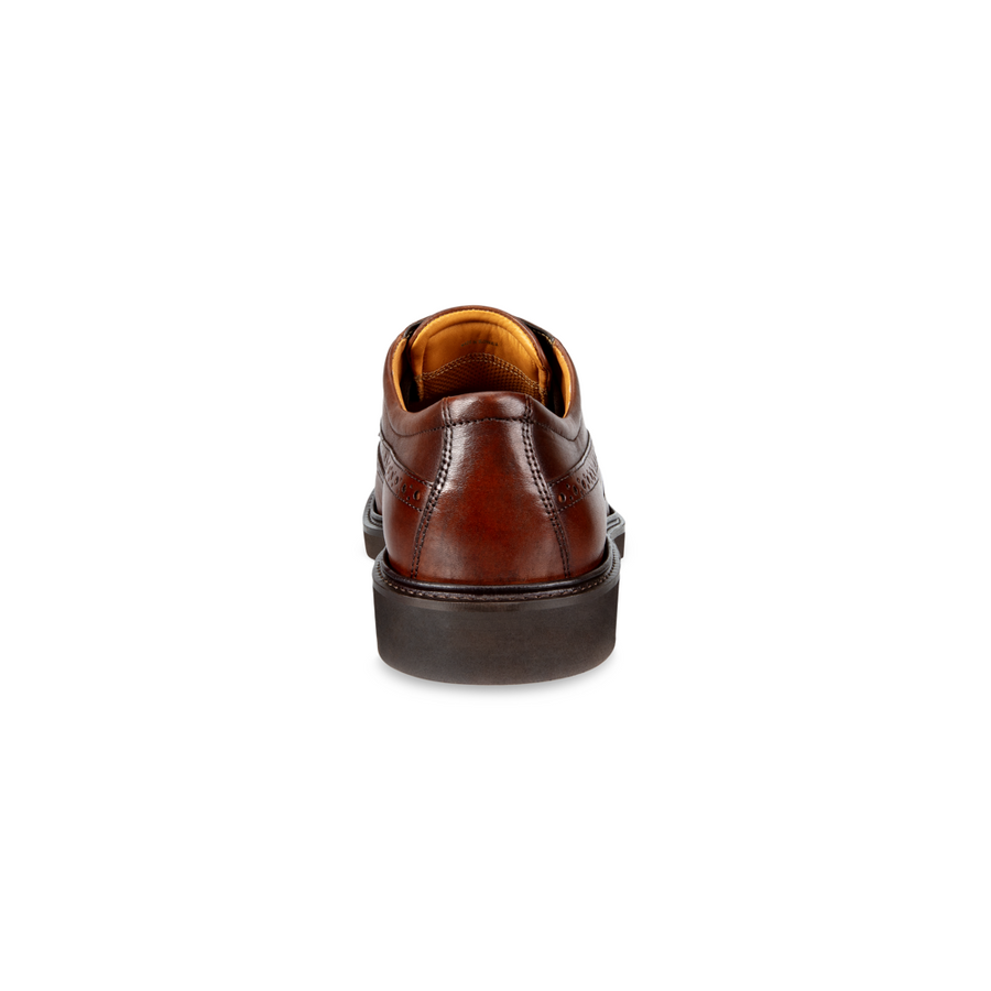 ECCO 525614 01053 New City With Welt Laceup Brogue Cognac