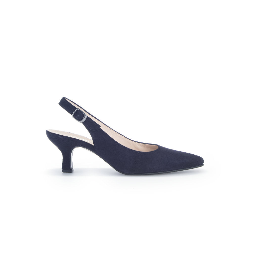 Gabor Lindy 61.510.16 Atlantik Suede Court Shoes