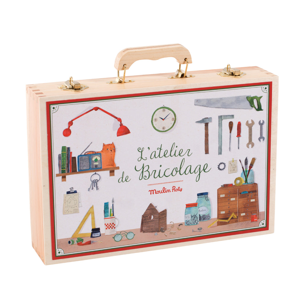 Moulin Roty Large Tool Box Set (14 tools) 710412