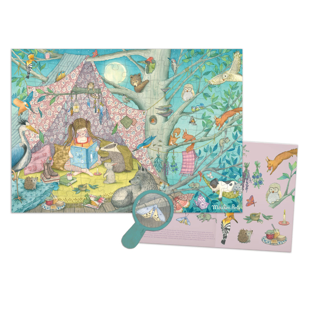 Moulin Roty The Secret Playhouse Puzzle (100 pcs) Les Rosalies 710440