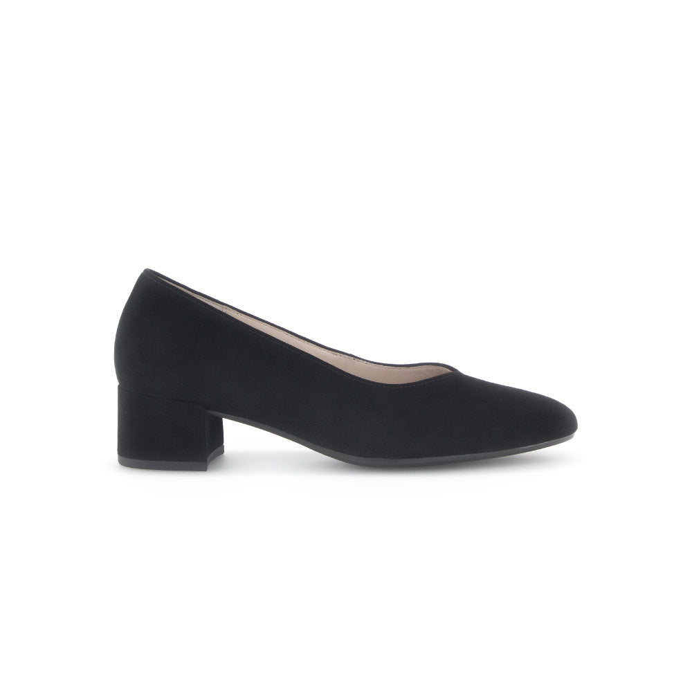 Gabor Dixie 71.431.17 Black Suede Shoes