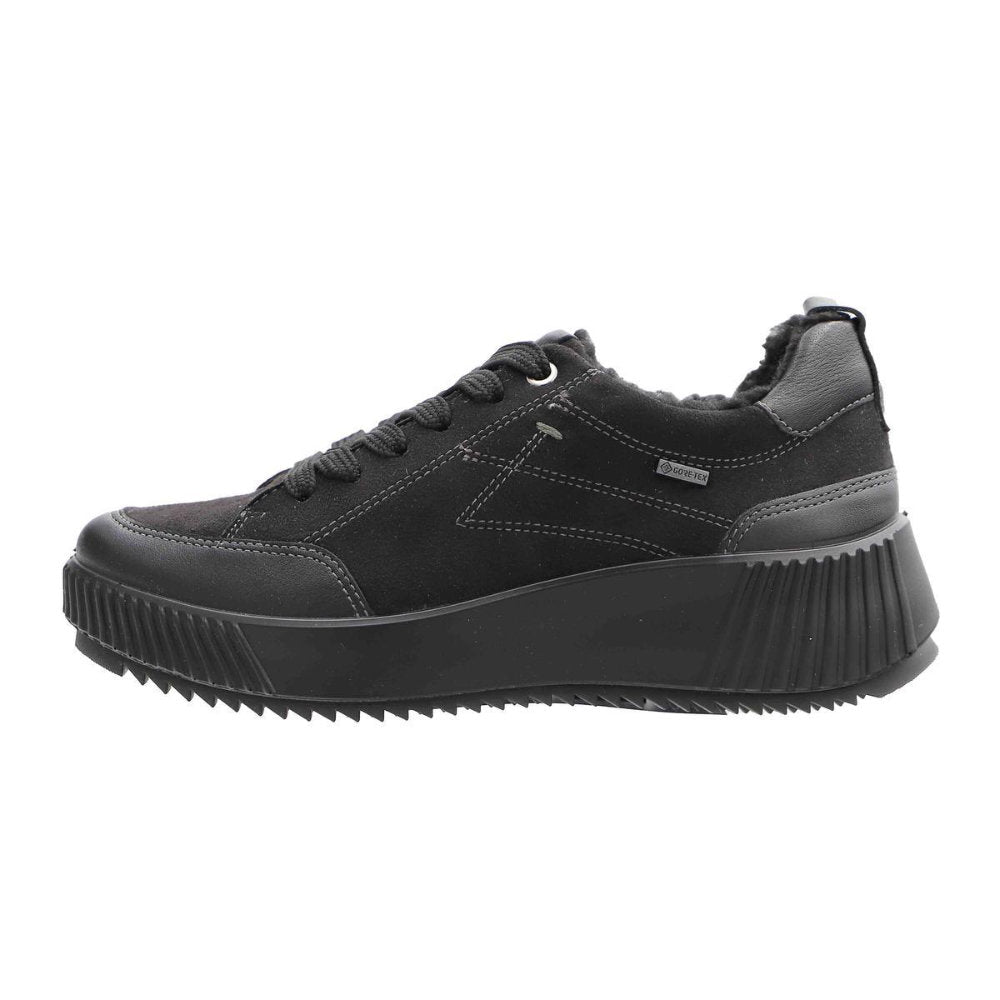 Ara 1226911-1 Wide Fit Waterproof Black Casual Shoes