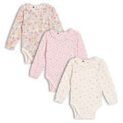 Mini Cuddles Girls Multi 3 Piece Body Suit