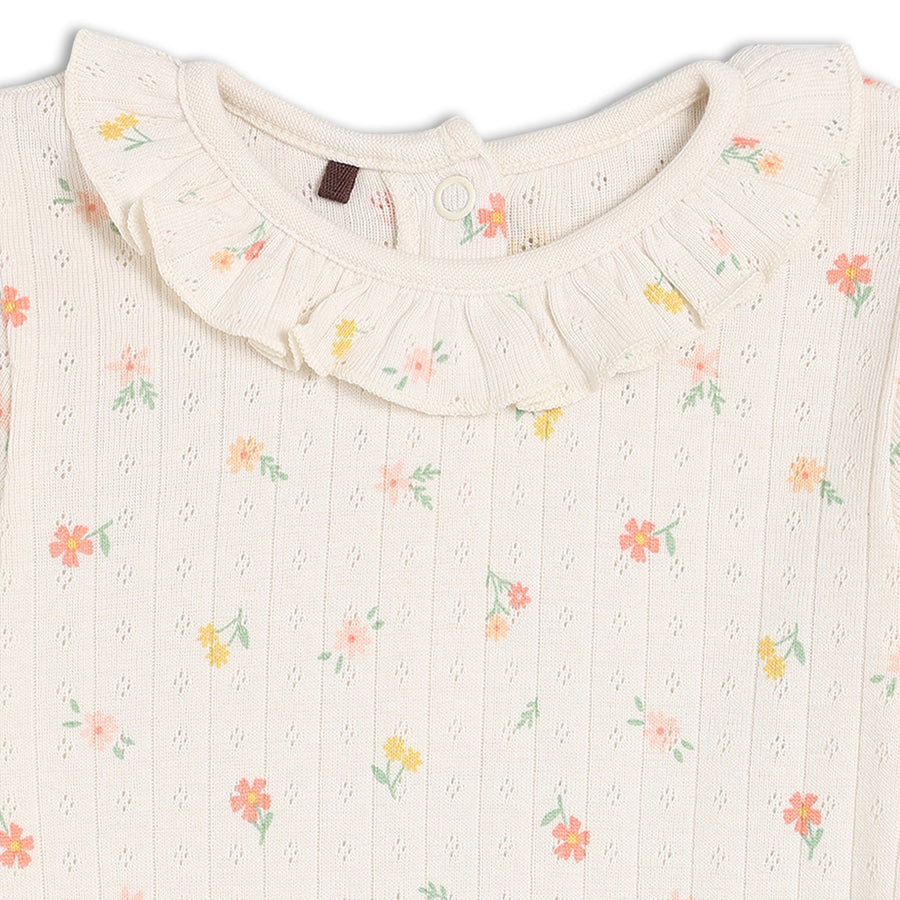 Mini Cuddles Girls Multi 3 Piece Body Suit