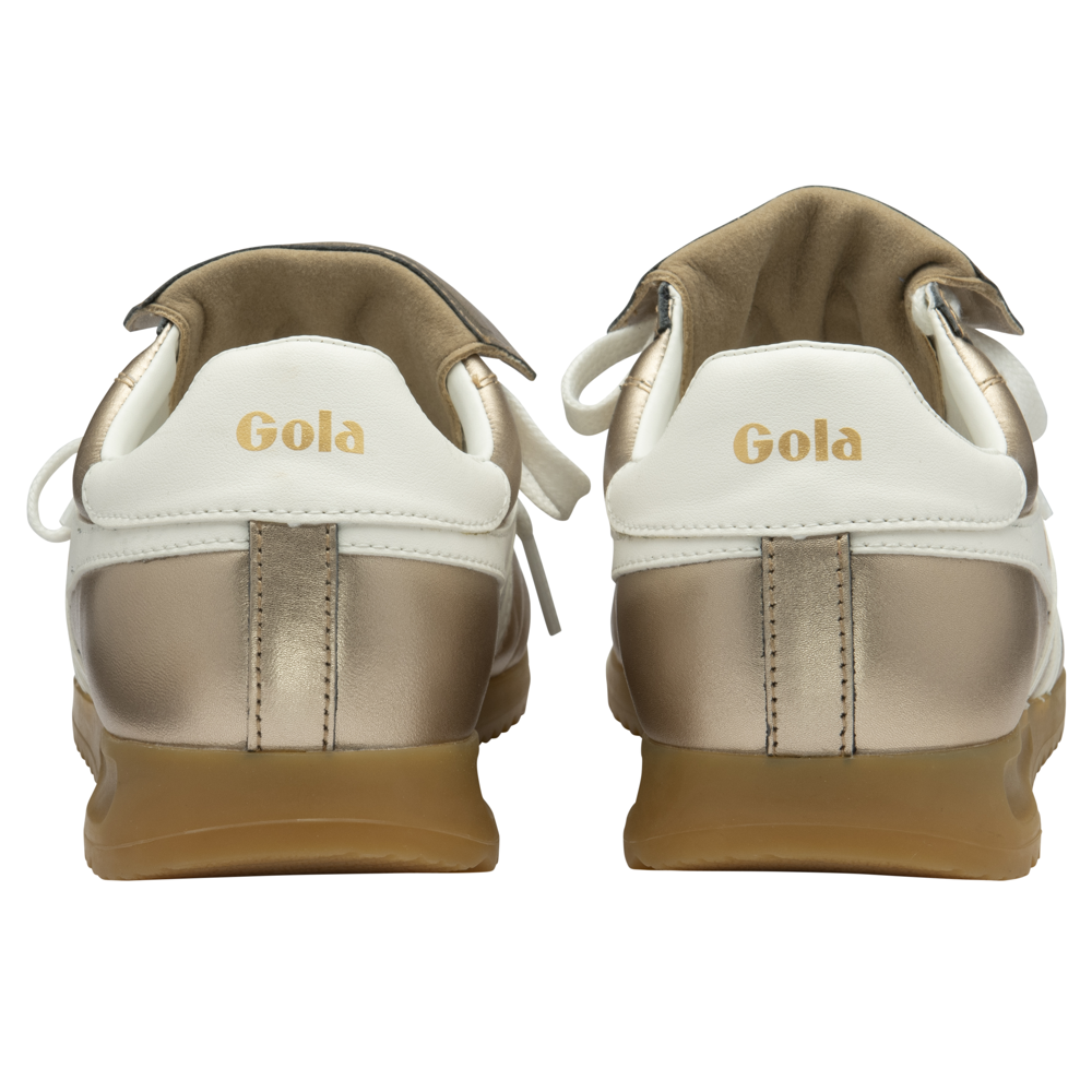 Gola Stadium '86 Gold/Off White Ladies Trainers
