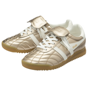 Gola Stadium '86 Gold/Off White Ladies Trainers