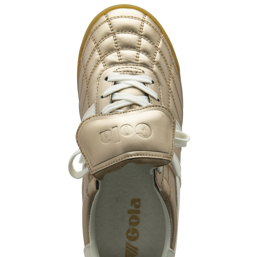 Gola Stadium '86 Gold/Off White Ladies Trainers