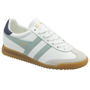 Gola Torpedo Leather White/Surf/Plum Ladies Trainers