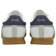 Gola Torpedo Leather White/Surf/Plum Ladies Trainers