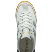 Gola Torpedo Leather White/Surf/Plum Ladies Trainers