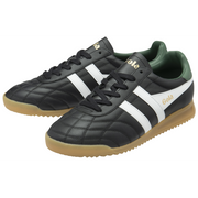 Gola Stadium Black/White/Evergreen Mens Trainers