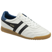 Gola Stadium White/Black/Marine Blue Mens Trainers
