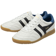 Gola Stadium White/Black/Marine Blue Mens Trainers