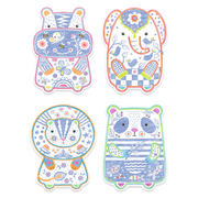 Djeco Small Gifts For The Little Ones - Colouring - Wild animals DJ00062