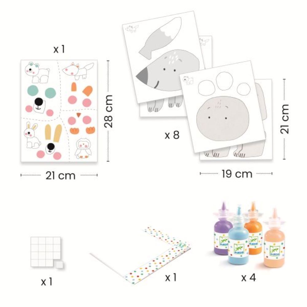 Djeco Little Ones - Painting - Messy fun DJ00076
