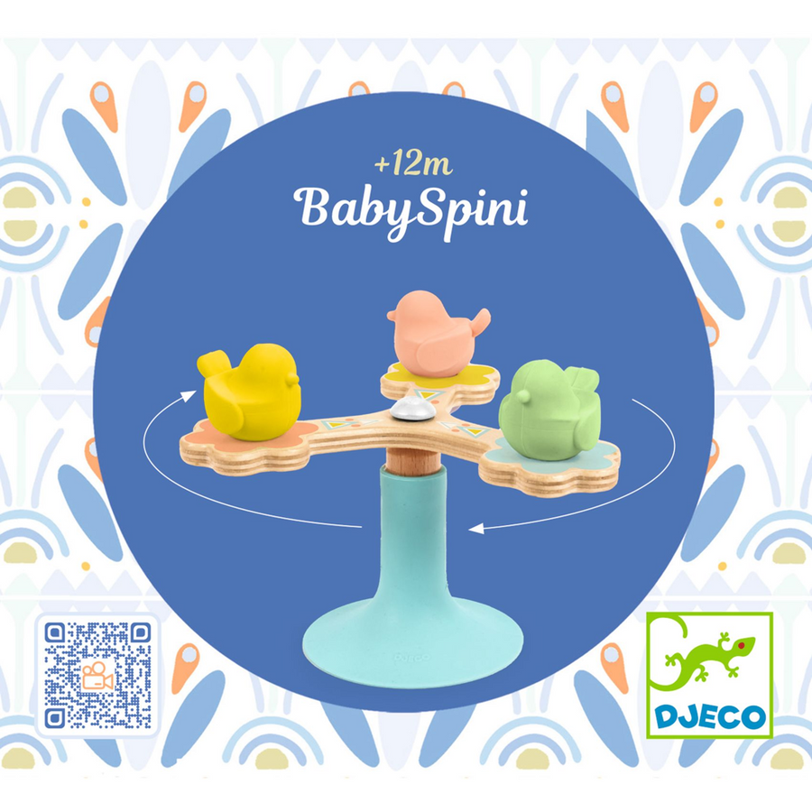 Djeco Early Years - Baby White - BabySpini DJ06146