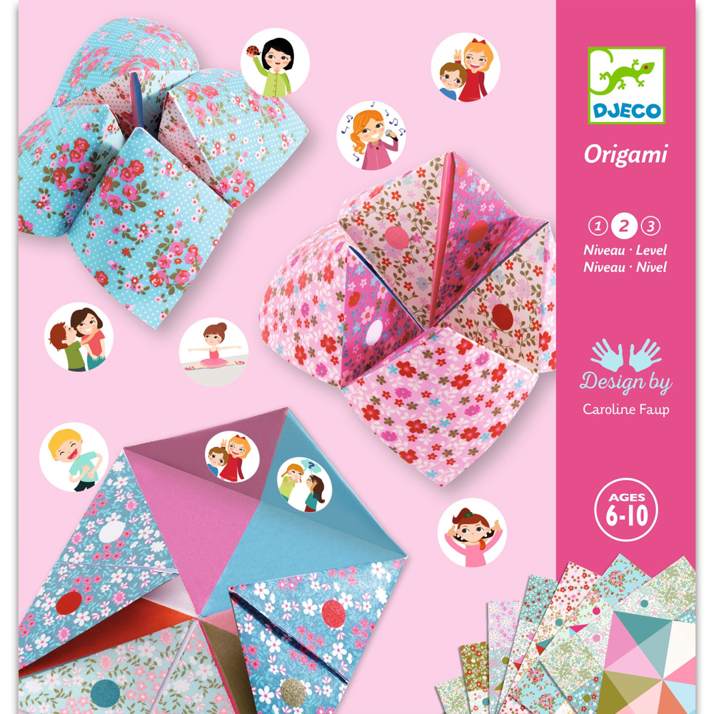 Djeco Small Gifts For Older Ones - Origami - Fortune Tellers DJ08773