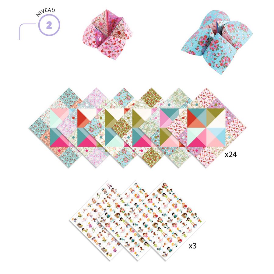 Djeco Small Gifts For Older Ones - Origami - Fortune Tellers DJ08773