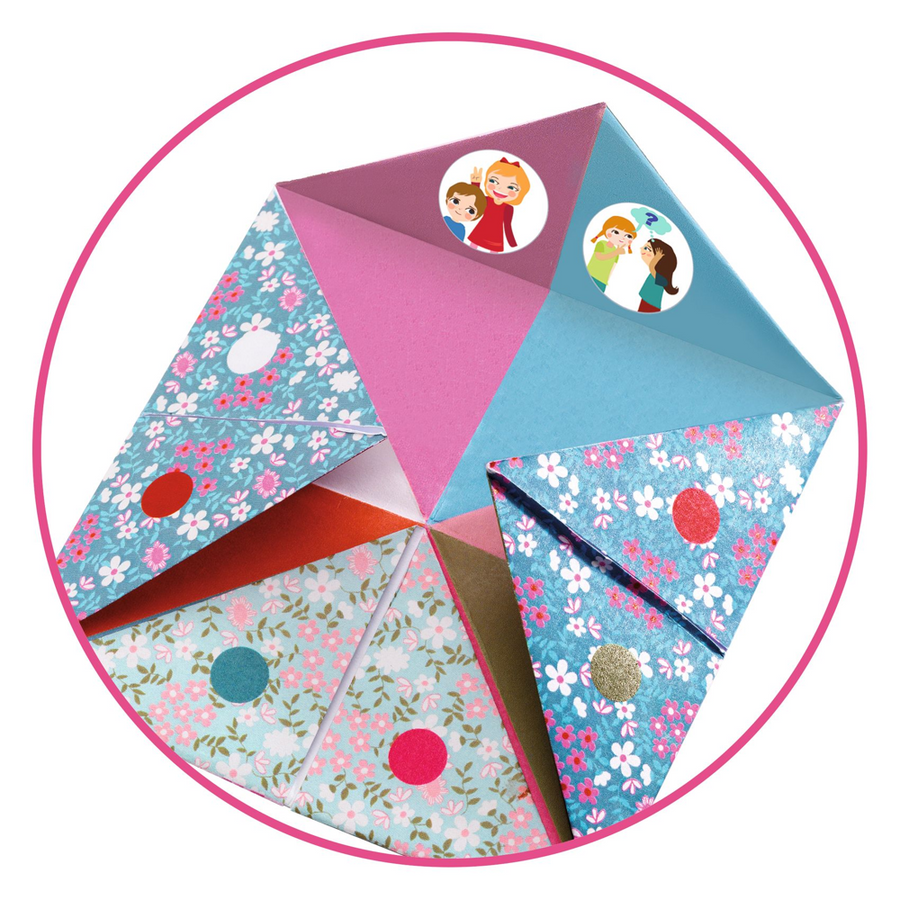 Djeco Small Gifts For Older Ones - Origami - Fortune Tellers DJ08773