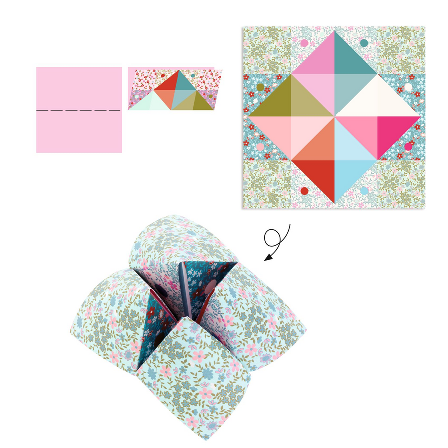 Djeco Small Gifts For Older Ones - Origami - Fortune Tellers DJ08773