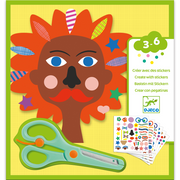 Djeco Small Gifts For The Little Ones - Stickers - Hairdresser DJ09045