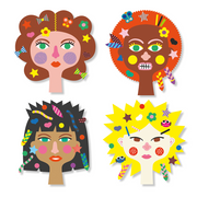 Djeco Small Gifts For The Little Ones - Stickers - Hairdresser DJ09045