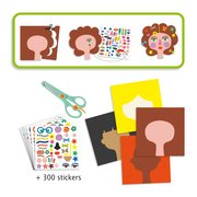 Djeco Small Gifts For The Little Ones - Stickers - Hairdresser DJ09045