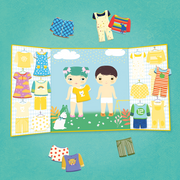 Djeco Small Gifts For The Little Ones - Stickers - Clothes DJ09070