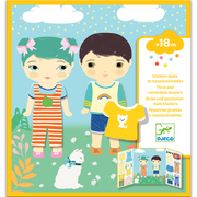 Djeco Small Gifts For The Little Ones - Stickers - Clothes DJ09070