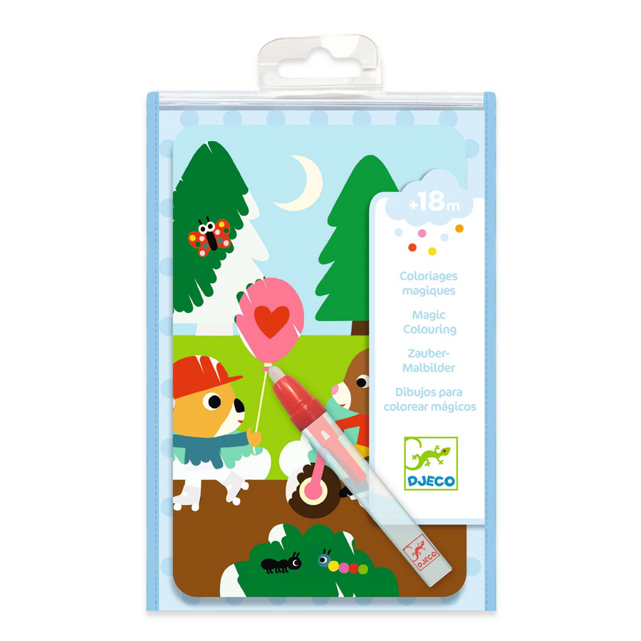 Djeco Small Gifts For The Little Ones - Colouring - In the park DJ09075