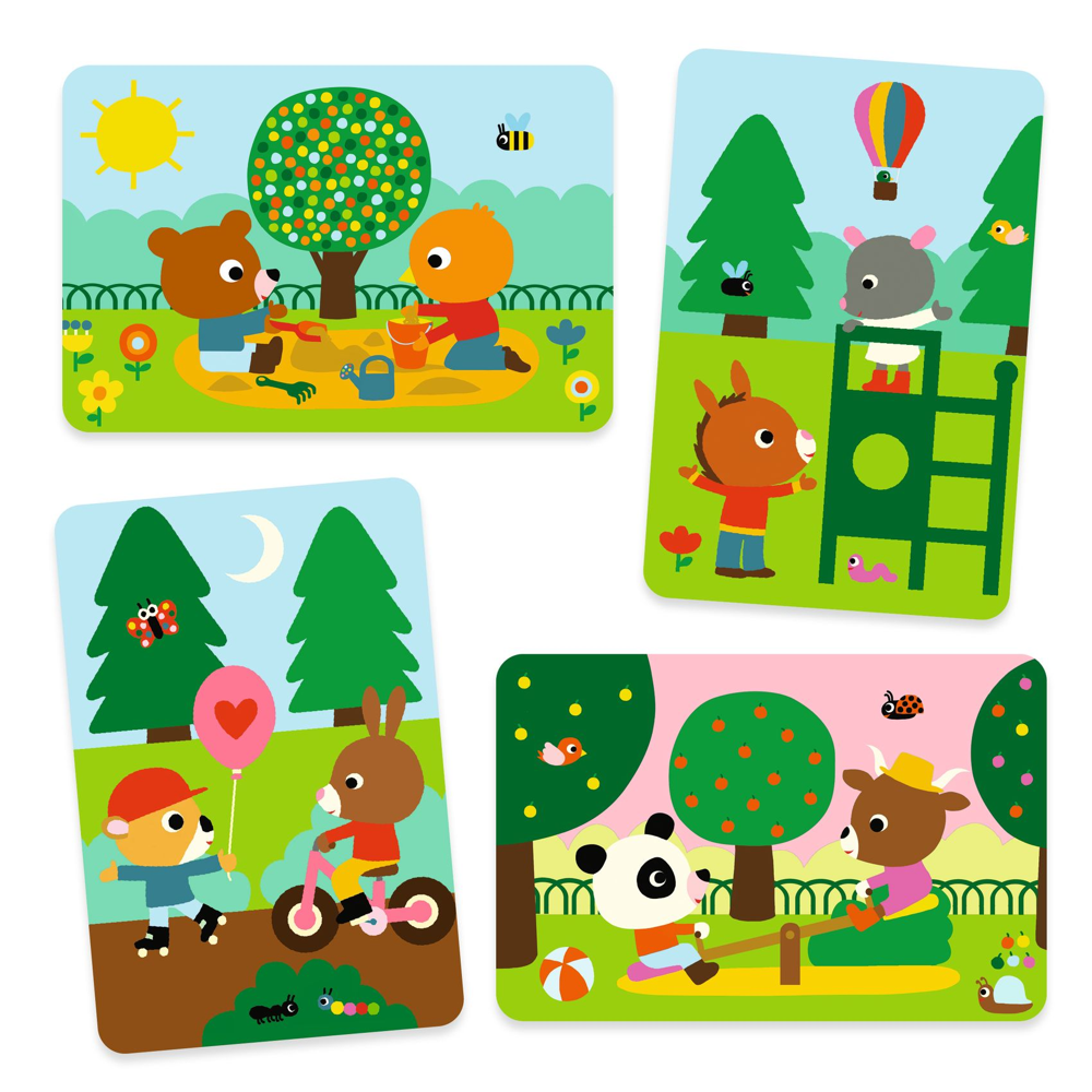 Djeco Small Gifts For The Little Ones - Colouring - In the park DJ09075