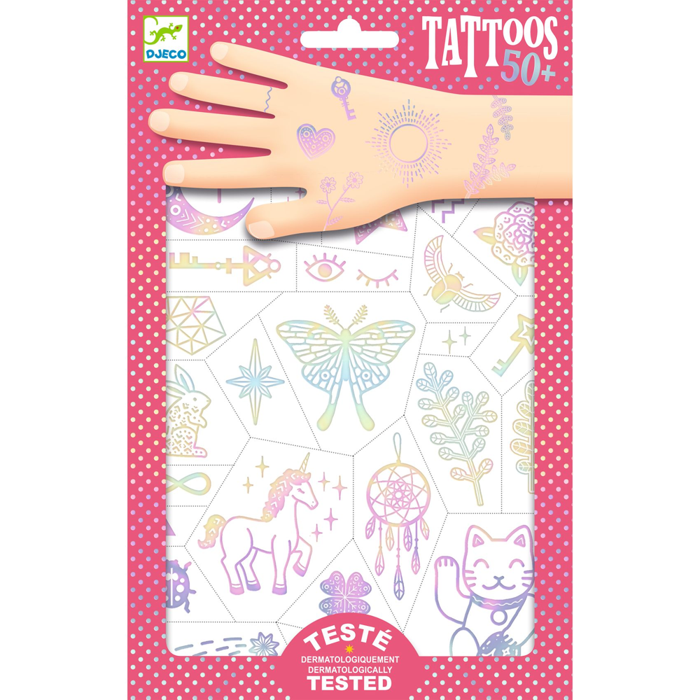 Djeco Body Art - Tattoos - Lucky Charms DJ09596