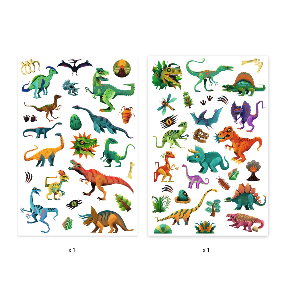 Djeco Body Art - Tattoos - Dino Club DJ09598