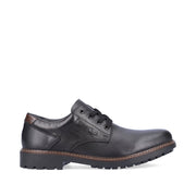 Rieker F4611-00 Mens Black Water Resistant Shoes