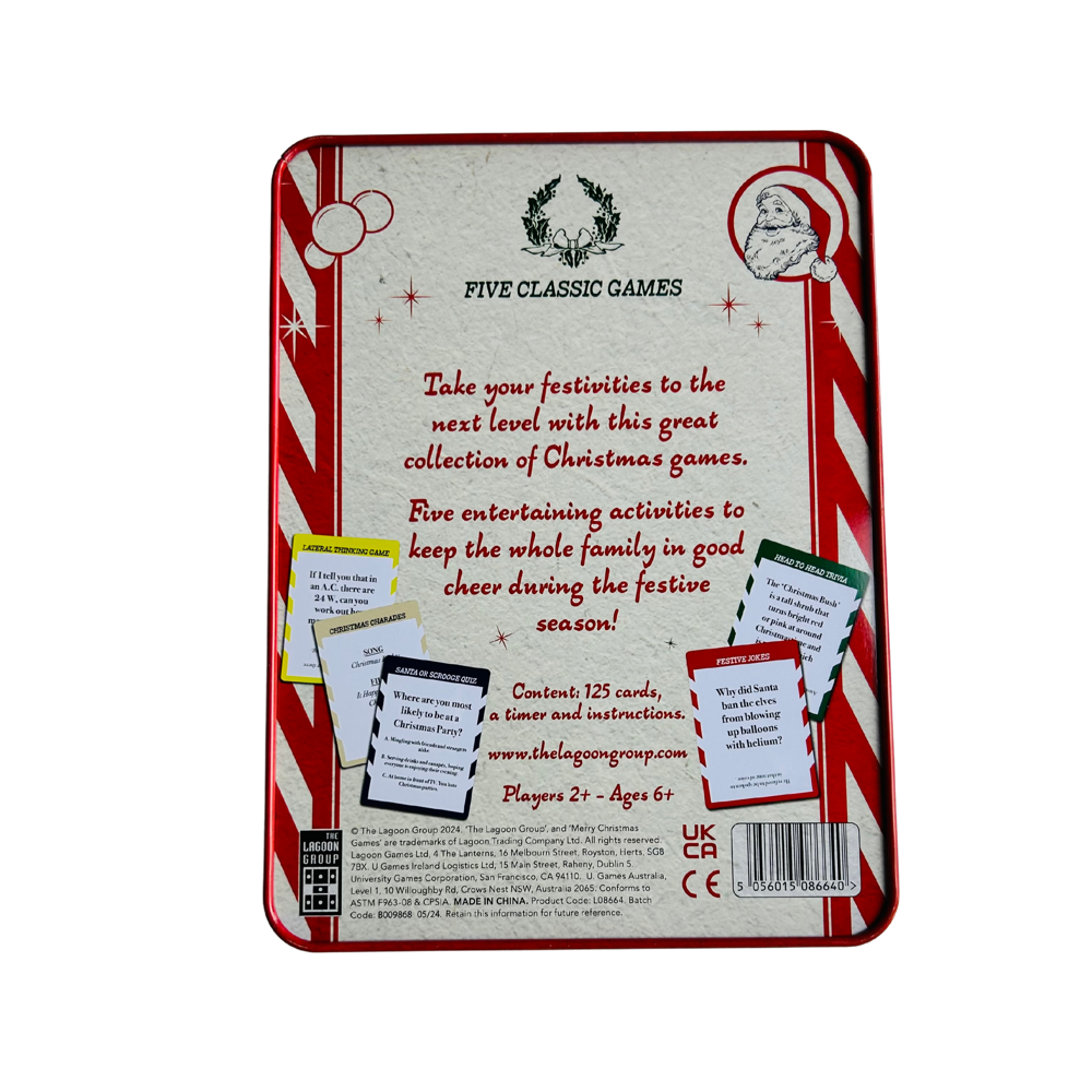 Christmas Games DELUXE EDITION  Tin