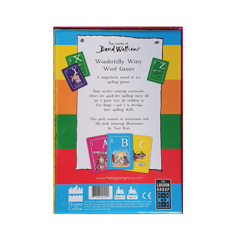 David Walliams Awful Auntie's Wonderfully Witty Word Games