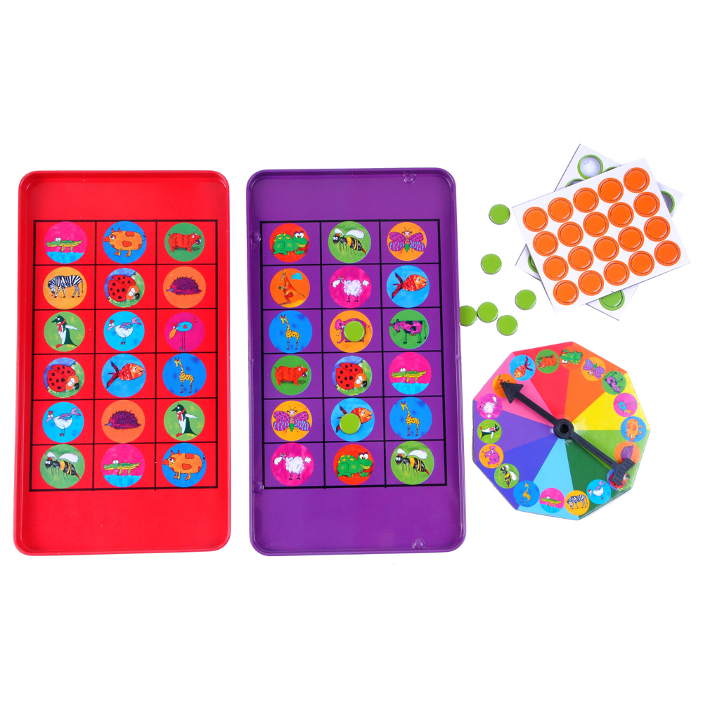 Animal Bingo Magnetic Travel Game